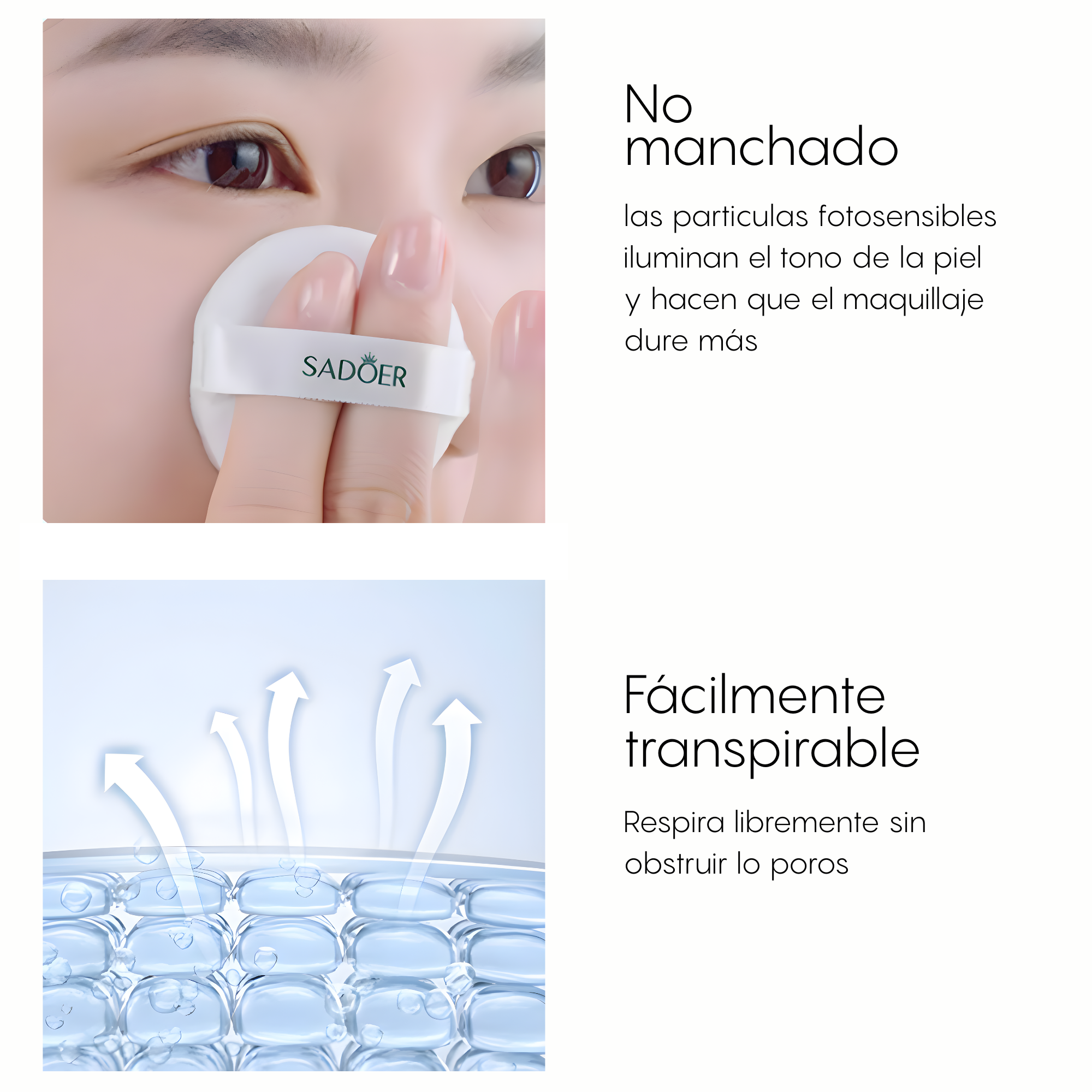 Polvo Facial Antibrillo / Minerales naturales