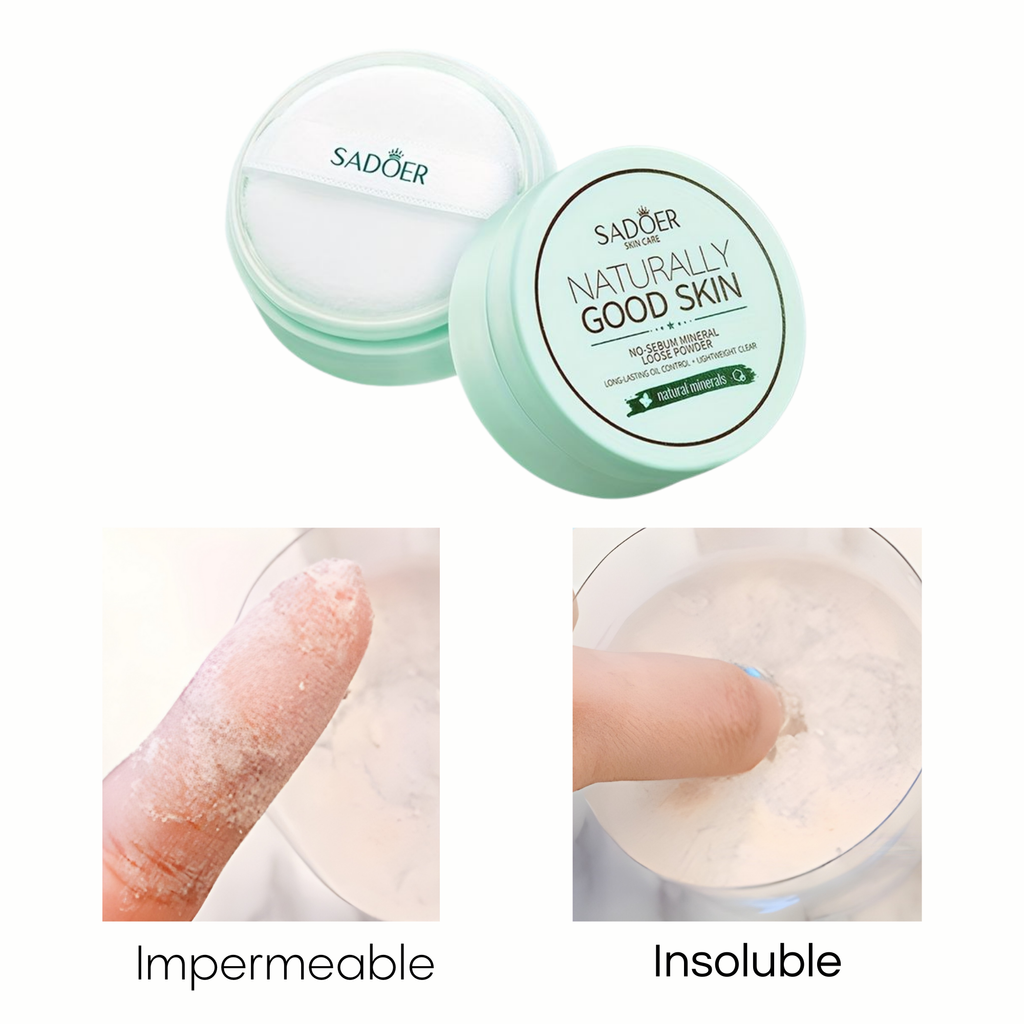Polvo Facial Antibrillo / Minerales naturales