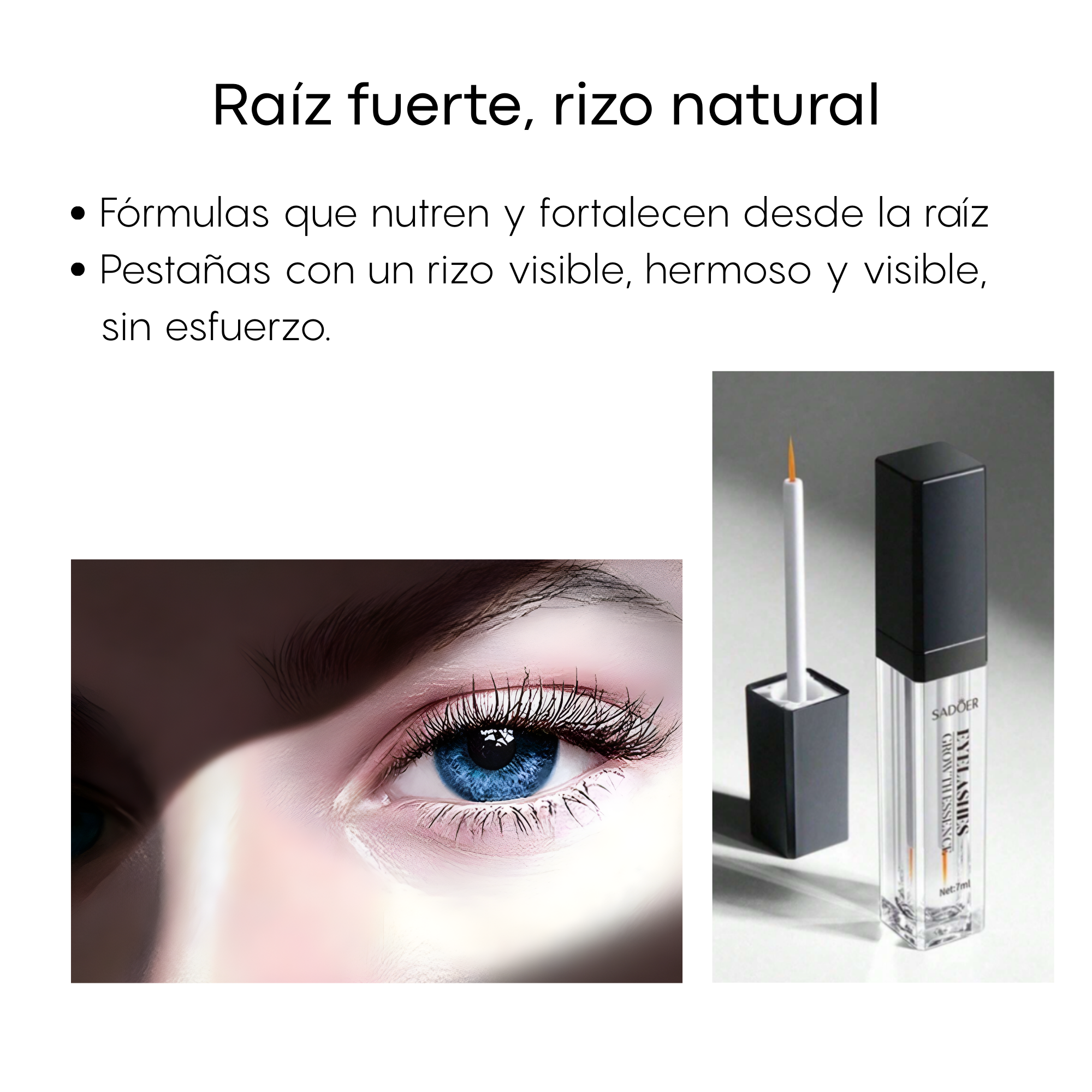 Serum Alargador de Pestañas Sadoer