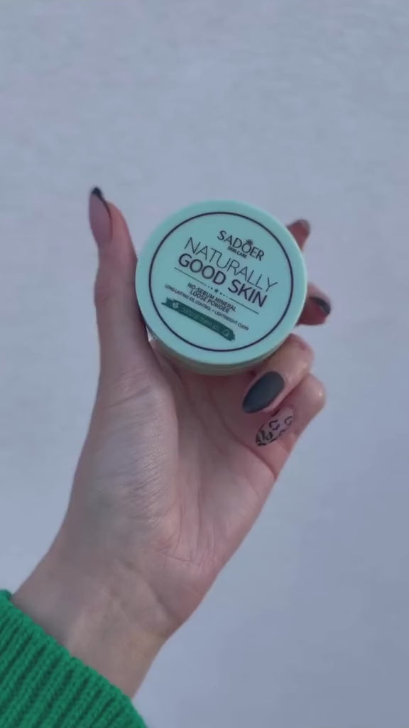 Polvo Facial Antibrillo / Minerales naturales
